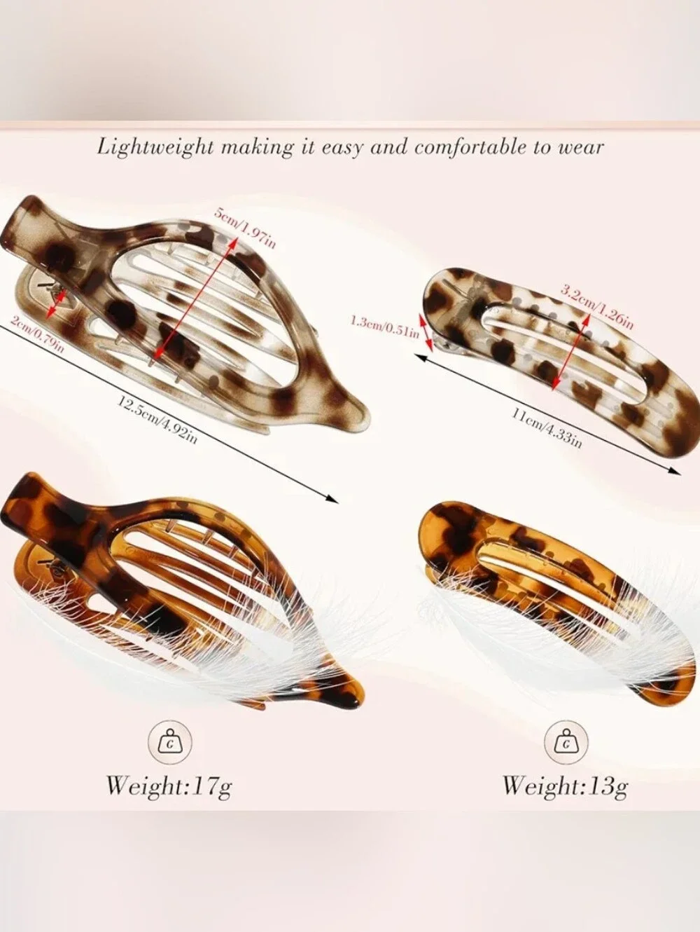 ✨ CHOOSE ONE- Hair Clips - Picture 2 of 10